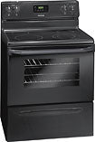 30" Freestanding Electric Range - Black