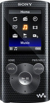 NWZ-E380 Series Walkman 16GB* Video MP3 Player - Black