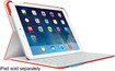 FabricSkin Portfolio Keyboard Case for Apple® iPad® Air - Mars Red Orange
