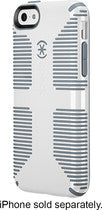Candyshell Grip Case for Apple® iPhone® 5c - White/Gravel Gray