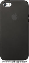 Leather Case for Apple® iPhone® 5 and 5s - Black