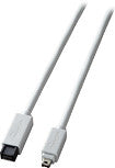 FireWire 800 9-Pin-to-4-Pin Cable