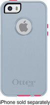 Commuter Series Case for Apple® iPhone® 5 and 5s - Wild Orchid (Blaze Pink/Powder Gray)