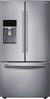 28.1 Cu. Ft. French Door Refrigerator with Thru-the-Door Ice and Water - Stainless-Steel
