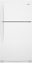 21.3 Cu. Ft. Top-Freezer Refrigerator - White