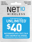 $40 Top-Up Prepaid Card