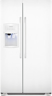 26.0 Cu. Ft. Side-by-Side Refrigerator with Thru-the-Door Ice and Water - White
