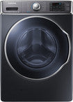 5.6 Cu. Ft. 15-Cycle High-Efficiency Steam Front-Loading Washer - Onyx