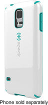 CandyShell Case for Samsung Galaxy S 5 Cell Phones - Nickel White/Blue