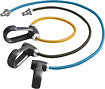 Carabandits Carabiner Bands (6-Count) - Yellow/Black/Blue
