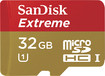 Extreme 32GB microSDHC Class 10 UHS-1 Memory Card