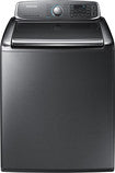 5.6 Cu. Ft. 15-Cycle High-Efficiency Steam Top-Loading Washer - Platinum