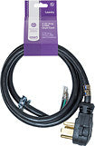 6' 30-Amp 4-Prong Dryer Cord with Eyelet Terminals Required for Hook-Up