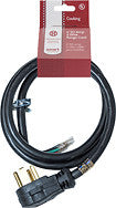 6' 50 Amp 4-Prong Range Cord Required for Hook-Up