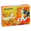 DVM60PRL3BPWM 60-min DVC Premium-Grade Chipless Videocassette 3 Pack