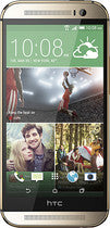 One (M8) 4G Cell Phone - Amber Gold (Sprint)