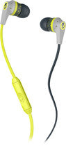 Ink'd 2 Earbud Headphones - Gray/Lime