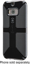 CandyShell Grip Case for HTC One (M8) Cell Phones - Black/Gray