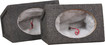 6" x 9" Single Sealed Speaker Enclosure (Pair) - Charcoal