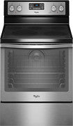 30" Self-Cleaning Freestanding Electric Convection Range - Stainless-Steel
