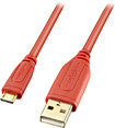 Micro USB Charge/Sync Cable - Red