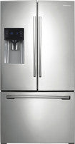 25.6 Cu. Ft. French Door Refrigerator with Thru-the-Door Ice and Water - Stainless-Steel