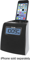Lightning Clock Radio - Gunmetal