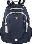 Commute Deluxe Laptop Backpack - Navy/White