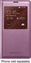 S-View Flip Cover for Samsung Galaxy S 5 Cell Phones - Pink