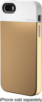 FLAK Case for Apple® iPhone® 5 and 5s - White/Gold