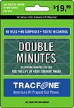 Double Minutes Prepaid Wireless Airtime Card