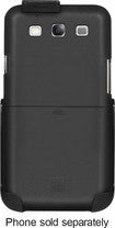 Case with Holster for Samsung Galaxy S III Cell Phones - Black