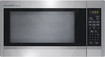 2.2 Cu. Ft. Full-Size Microwave - Stainless Steel