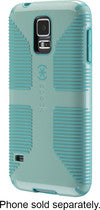 CandyShell Grip Case for Samsung Galaxy S 5 Cell Phones - Green/Blue