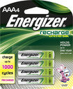 Rechargeable AAA Batteries (4-Pack)