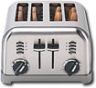 4-Slice Toaster - Brushed Chrome