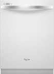 Gold 24" Tall Tub Built-In Dishwasher - White Ice