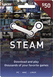 Steam Wallet Card ($50)
