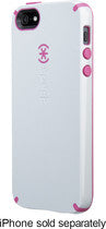 CandyShell Hard Shell Case for Apple® iPhone® 5 and 5s - Gray/Raspberry