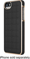 Cushion Wrap Case for Apple® iPhone® 5 and 5s - Black/Rose Gold