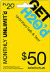 $50 Top-Up Card