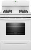 30" Self-Cleaning Freestanding Gas Range - White