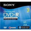 DVD Recordable Media - DVD-R - 2.80 GB - 3 Pack Jewel Case