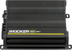 CX Series CX600.1 1200W Class D Mono Amplifier with Adjustable KickEQ Bass Boost
