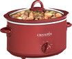 4-Quart Oval Slow Cooker - Red