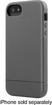 Metallic Meta Slider Case for Apple® iPhone® 5 and 5s - Steel