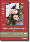 100-Pack 4" x 6" Glossy Photo Paper
