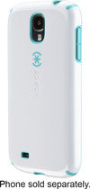 CandyShell Case for Samsung Galaxy S 4 Cell Phones - White/Caribbean Blue