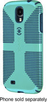 CandyShell Grip Case for Samsung Galaxy S 4 Cell Phones - Caribbean Blue/Dark Blue