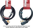 6' Range Cord Required for Hook-Up